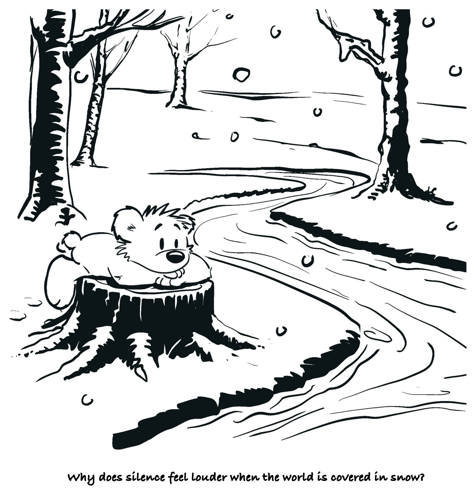 Stillness of snow (Musings)